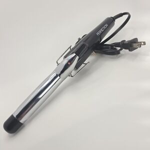 Vintage Perfection Hair Curling Iron Model EV140 Dry Styling Tool Black Chrome